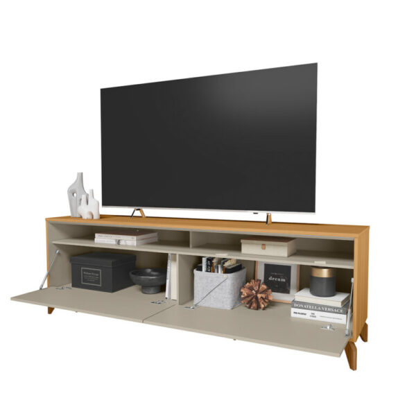 Rack até 75″ Dubai LINEA BRASIL - 1.8m - 3.9/TD - Imagem 2