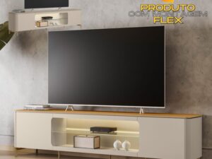 Rack até 85″ Santorini LINEA BRASIL – 2.39m – 9.7/TD