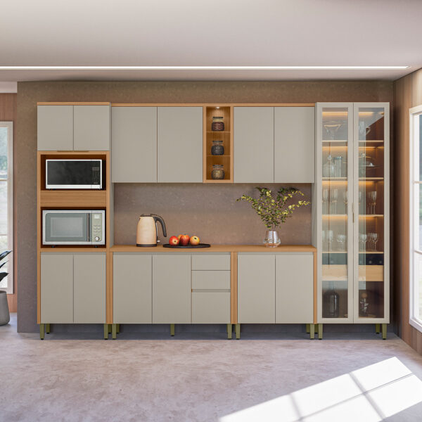 Cozinha 6 Peças Allure LINEA BRASIL - 3.4m - 2.9/TD