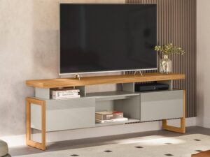 Rack até 70″ Esmeralda LINEA BRASIL – 1.80m – 3.1/TD