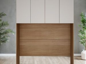 módulo Aéreo Casal/Queen Rizon 100%MDF – NOVO HORIZONTE - 167,6cm - 6.4/TD
