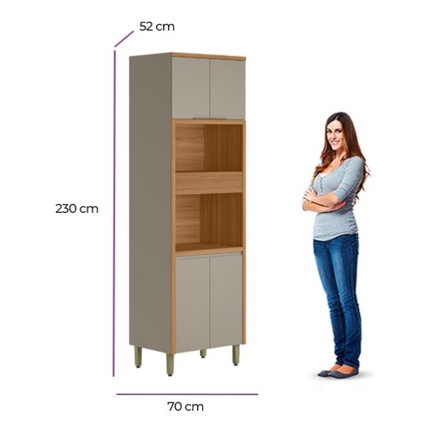 Torre Quente Allure 4P LINEA BRASIL - 0.7m - 6.1/TD - Imagem 3