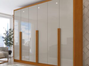 Roupeiro GR 6 Portas Aracena/Realeza/Esplendor 100%MDF – TCIL – 2,74m – 1.5/PR/TD 1.6/SR