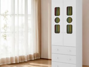 Roupeiro Infantil GR 2 Portas Tedy – PEROBA MÓVEIS – 61,7cm – 4.2/TD