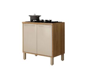 Balcao Cooktop Cozinha Modulada Paris 2P – 0,80m – 2.5/SR