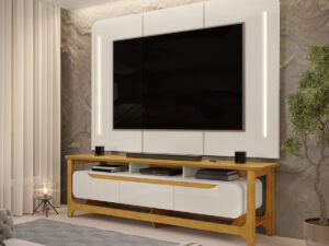 Bancada Com Painel Salvatore DJ Moveis – 2,00m – 1.27/SR