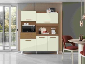 Kit Cozinha Isis 5P2G Aramóveis – 1,82m – 5.8/SR
