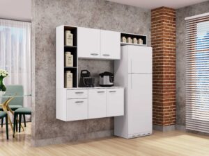 Cozinha Suspensa 5P 1G c/ balcao Isis – 1,63m – 2.8/SR