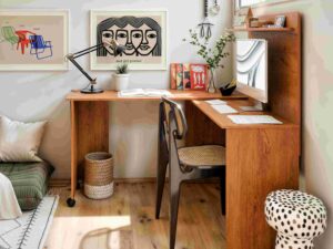 Escrivaninha em L EJ Moveis – 1,20m > 1,30m – 2.8/SR
