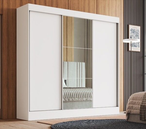Roupeiro GR 3 Portas Michigan 89333 100%MDF – DORIPEL - 2,30m - 1.4/TD - Imagem 2