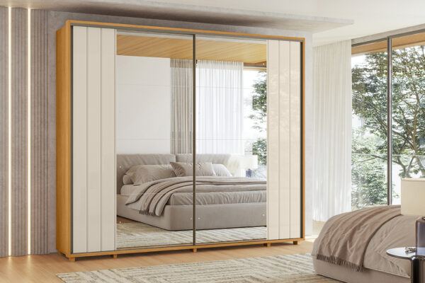 Roupeiro Dali Madetec - 100% MDF - 2,79m - 3.06/SR
