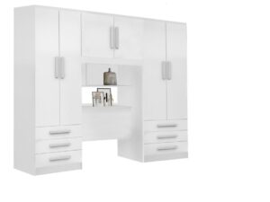 Roupeiro GR Solteiro México + Floripa Branco (NÃO CONVEM CAMA)– RUD RACK – 2,17m – 9.2/TD