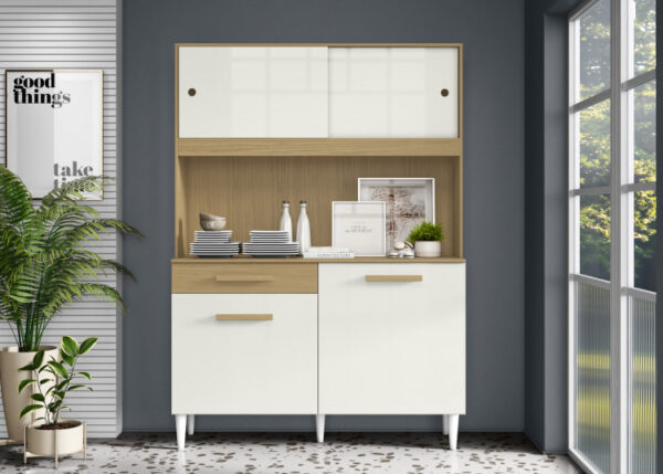 Kit Cozinha 4P1G Aramoveis - 1,21m - 3.1/CW