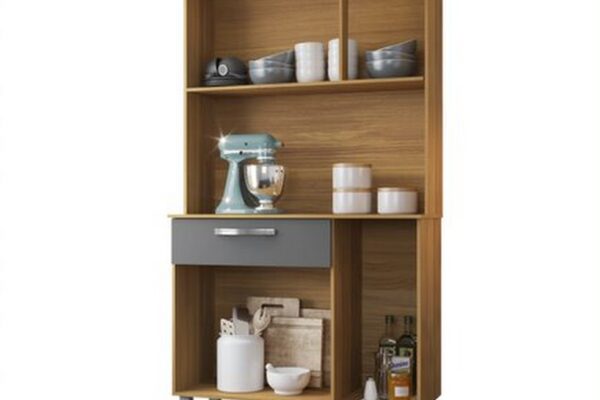 Kit cozinha Paris Fiorello 6P 1G 100%MDF - 1,72m - 3.1/TRA/RN - Imagem 3