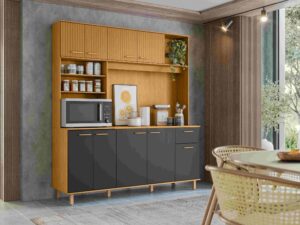 Kit Cozinha Nuria 9P1G3N Poliman – 1,80m – 7.2/SR