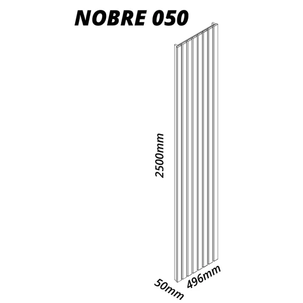 Modulo Painel Nobre Ripado Gelius - 0,5m - 2.5/SR - Imagem 6