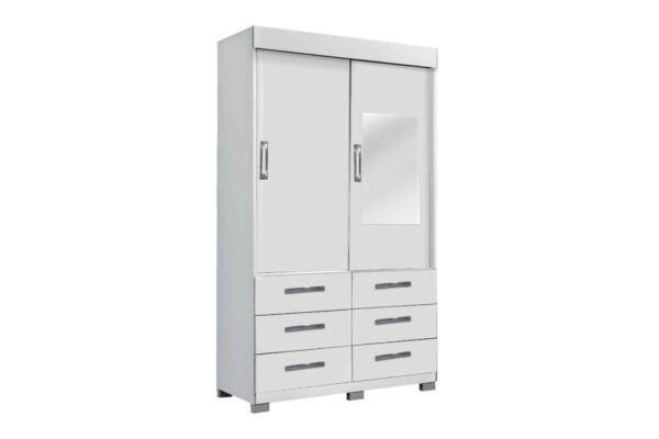 Roupeiro GR Buzios C/Esp 2P6G Rud Rack - 1,21m - 6.1/RN - Imagem 2