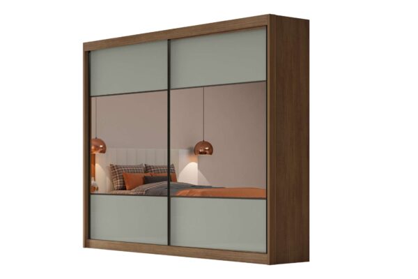 Roupeiro GR Brusque 2P8G C/Esp Novo Horizonte - 100% MDF - 2,41m - 1.85/RN