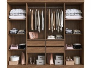 Roupeiro GR 8P Reflecta Los Angeles 70300 100%MDF – DORIPEL – 2,42m – 2.3/TD