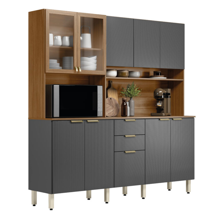 Kit Cozinha Amora 10P 2G - 1,98m – DEMÓBILE - 8.3 - TD - Imagem 14