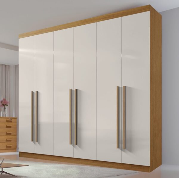 Roupeiro GR Da Vinci 6P 6G internas 100%MDF – D’DORO MÓVEIS - 2,75m - 1.7/TD/LD 1.6/RF/PR/SR - Imagem 2