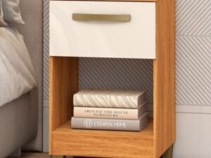 Mesa de Cabeceira Prada MC210m- FELLICCI – 1 Gaveta – 62,02×38,05- TD/8.05