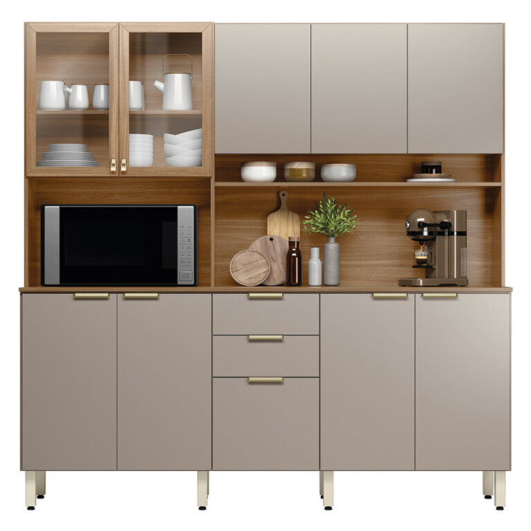 Kit Cozinha Amora 10P 2G - 1,98m – DEMÓBILE - 8.3 - TD - Imagem 3