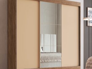 Roupeiro GR 3 Portas Michigan 89333 100%MDF – DORIPEL – 2,30m – 1.4/TD