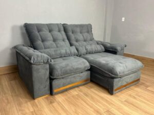 Sofá Retrátil e Reclinável Istambul – 2.30m – 1.8/LD
