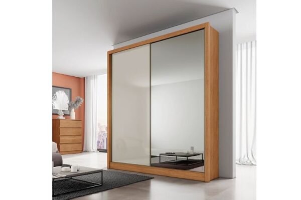 Roupeiro GR Virtus Salerno C/Esp 2P3G Novo Horizonte - 100% MDF - 1,84m - 1.31/RN - Imagem 2