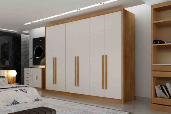 Roupeiro GR Himalaia 6P8G Novo Horizonte - 100% MDF - 2,74m - 1.99/RN