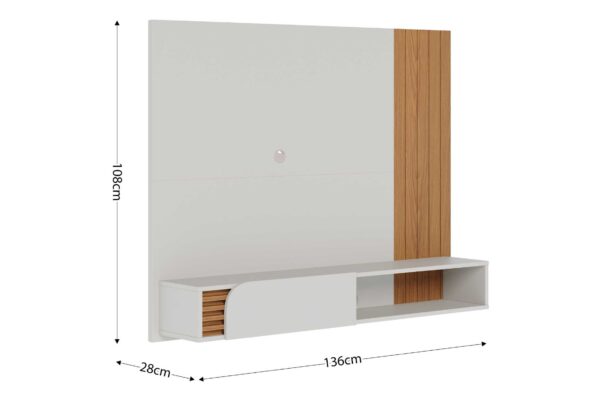HOME/PAINEL SUSP PN.3360 JURERE - 1,36m – COLIBRI - - Imagem 3