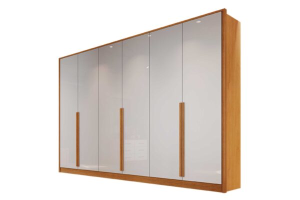 Roupeiro GR Ibiza 6P8G - 100% MDF - 2,75m - 2.10/RN