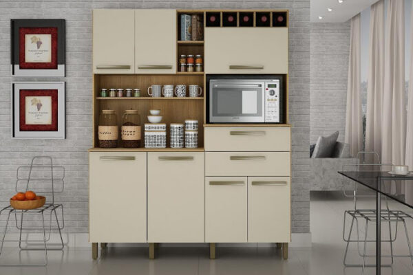 Kit Cozinha Monterrey Valdemoveis - 1.60m - 6,9/TRA