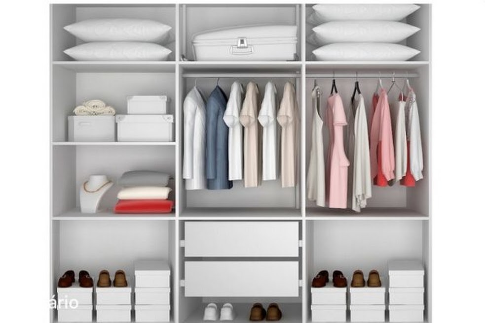 Roupeiro Milly 6P2G Novo Horizonte- 1,80m - 7.5/TRA - Imagem 4