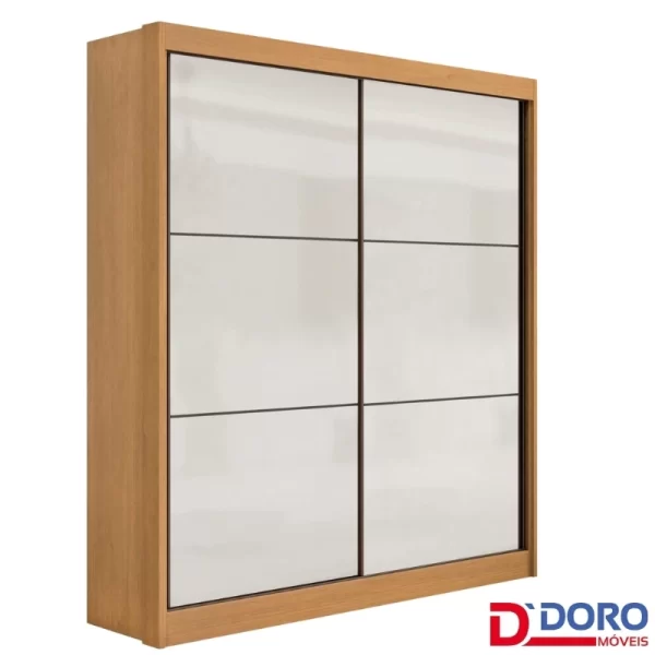 Roupeiro Santorini 2 Portas - 1.85m  - 100% MDF - D Doro - 1.34/RF