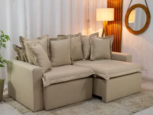 Sofá Retrátil e Cama Torino – 2.10m – 1.7/RF