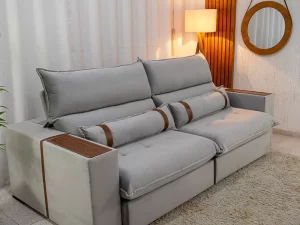 Sofá Retrátil Reclinável Ravello 3040 Molas Pockets – 2.50m – 2.0/RF
