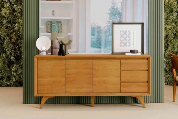 BUFFET VERTEX 3PTA 3 GAV 180CM NAT/OFF MAVAULAR - 1,80M - 9.5/RN - Imagem 4