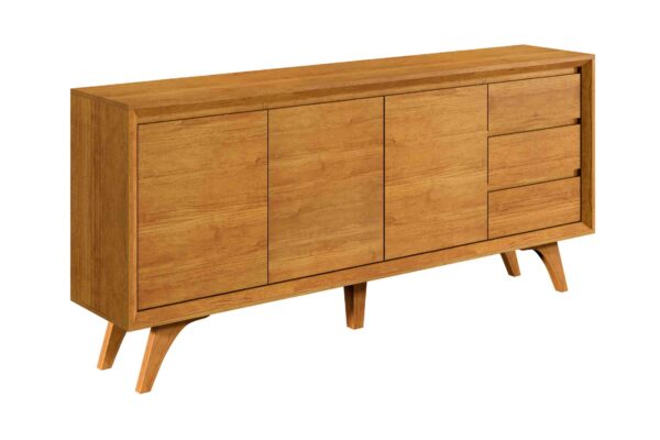 BUFFET VERTEX 3PTA 3 GAV 180CM NAT/OFF MAVAULAR - 1,80M - 9.5/RN - Imagem 5