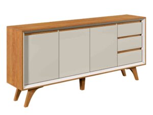 BUFFET VERTEX 3PTA 3 GAV 180CM NAT/OFF MAVAULAR – 1,80M – 9.5/RN
