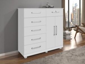 Cômoda Ref.: 021  – 6G 2P – 1,20m – – JL Móveis – 4.0/LD