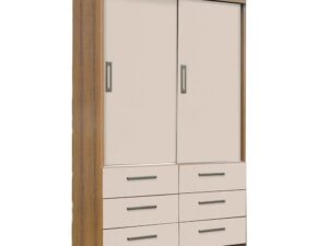 Roupeiro GR Buzios 2P de correr S/Espelho 6G – 1,21m – 6.0/LD