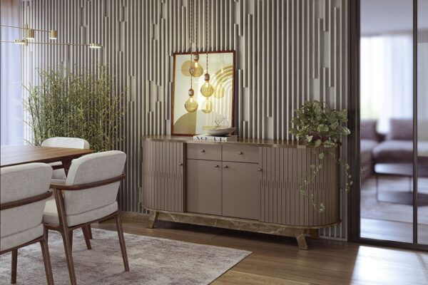 Buffet Mônaco 4P2G - Madetec - 1,83m - 6.8/SR