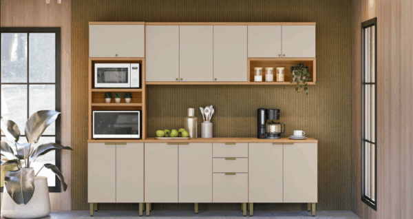 COZINHA SELENE 2,65m - LINEA BRASIL - 1.7/TRA