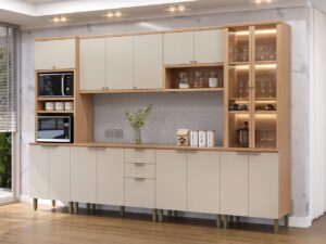Cozinha Completa Selene – Linea Brasil – 3,30m – 2.3/TRA