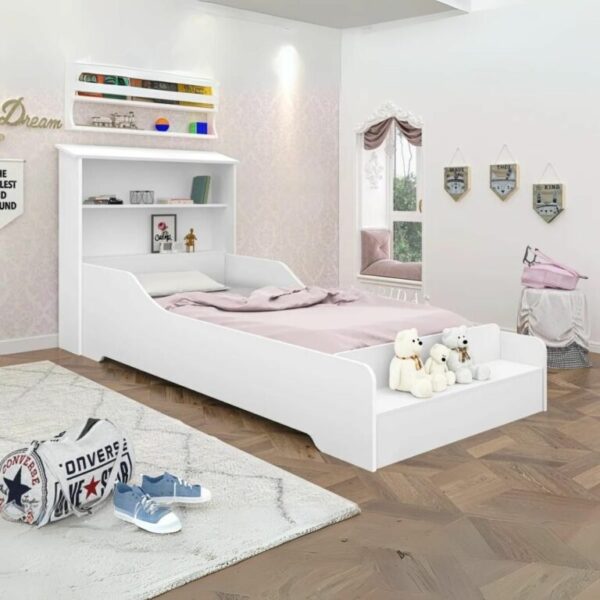 Cama Infantil / Juvenil Liz – 100% MDF - 80x186 - VJ MÓVEIS - 2.8/TD - Imagem 3