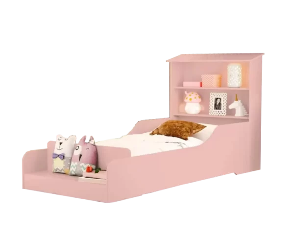 Cama Infantil / Juvenil Liz – 100% MDF - 80x186 - VJ MÓVEIS - 2.8/TD - Imagem 2