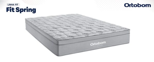Colchão Casal Fit Spring Molas Superlastic - 138x188x26 - Ortobom - 8.6/SR