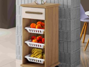 Fruteira Curitiba 1G3Cestos Arte Moveis – 0,39m – 1.4/SR